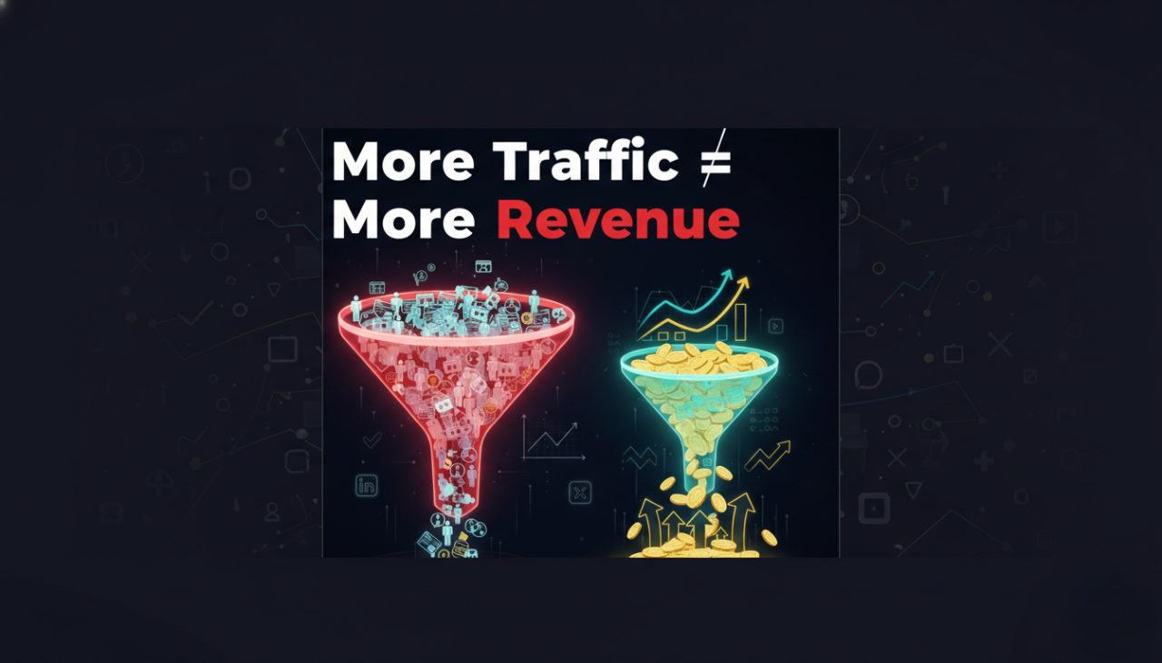 More Traffic Does Not Equal More Revenue